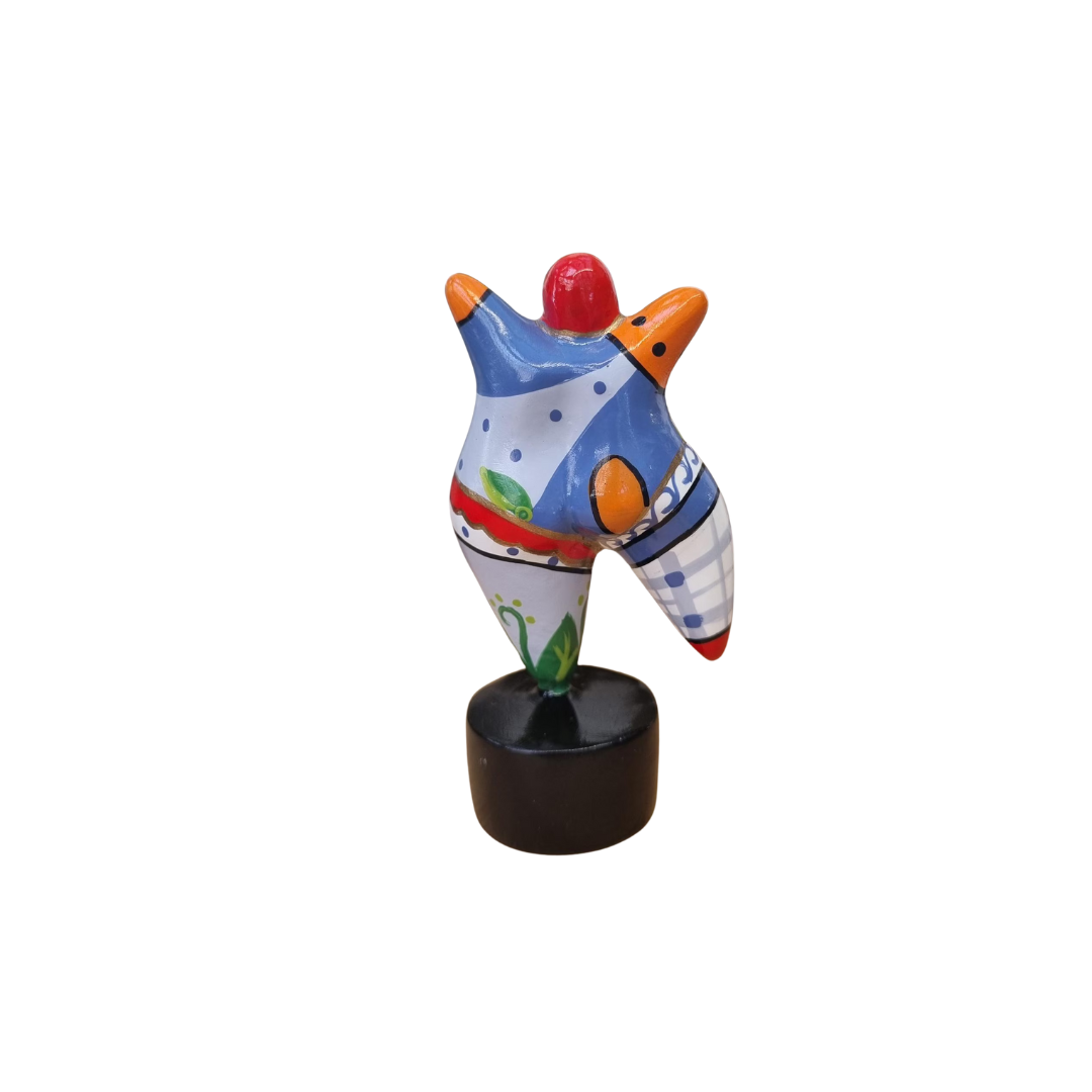 Petite Sculpture "Nana Danseuse Multicolore"