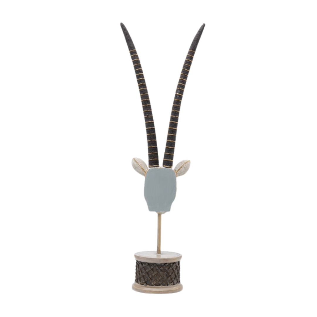 Sculpture “Antelope Head Pearls 79”