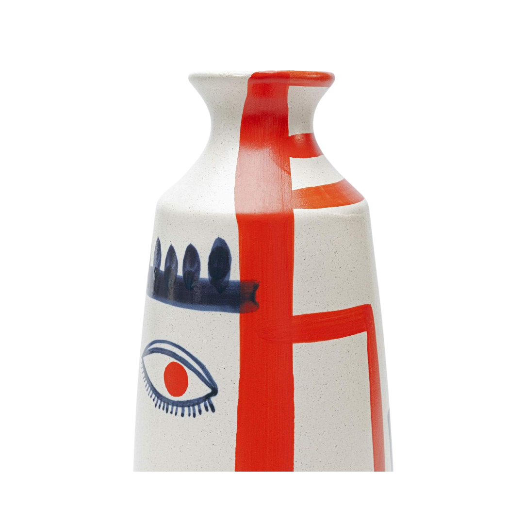 Vase "Art Face Coloré"