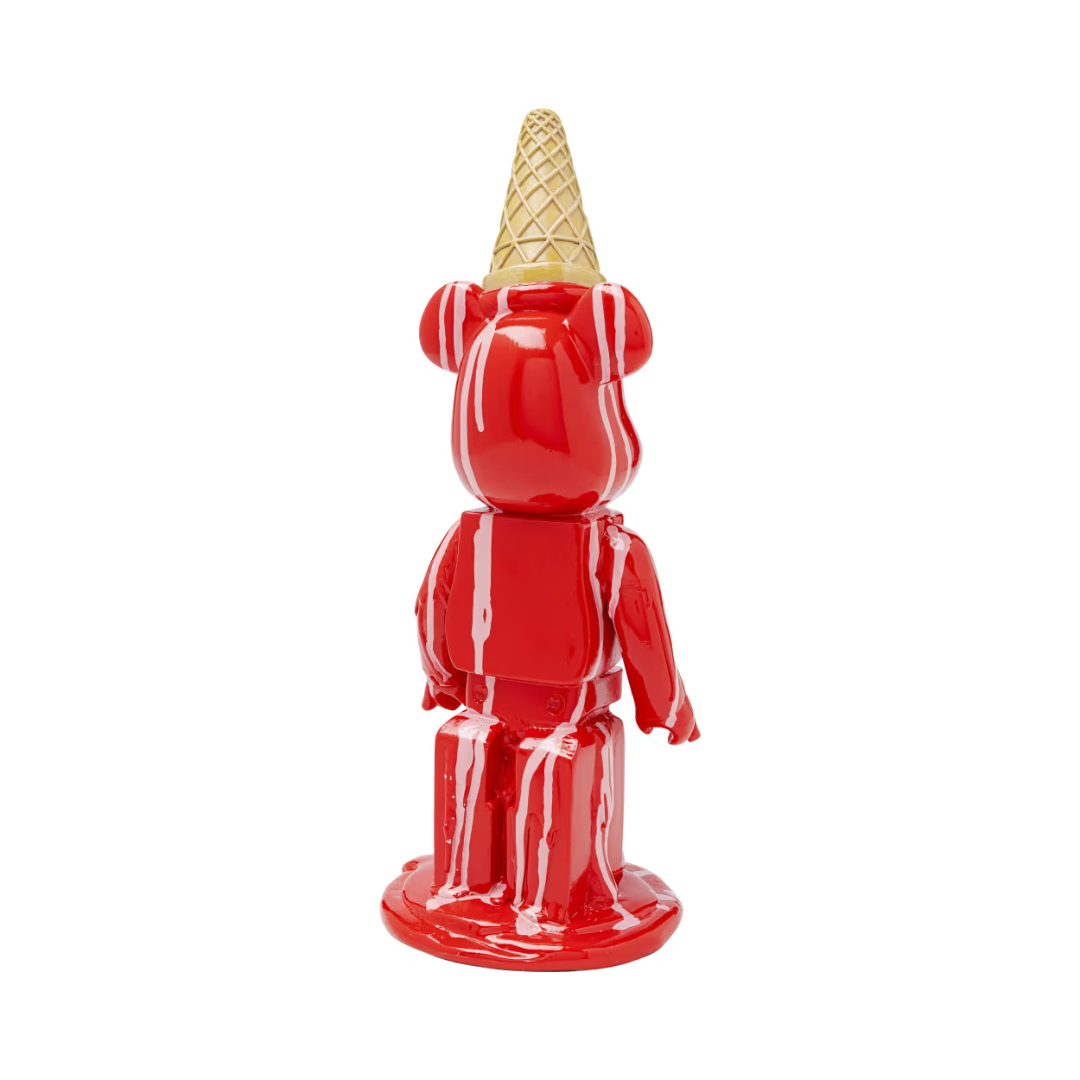 Sculpture "Gelato Bear" – Ours Glace Rouge
