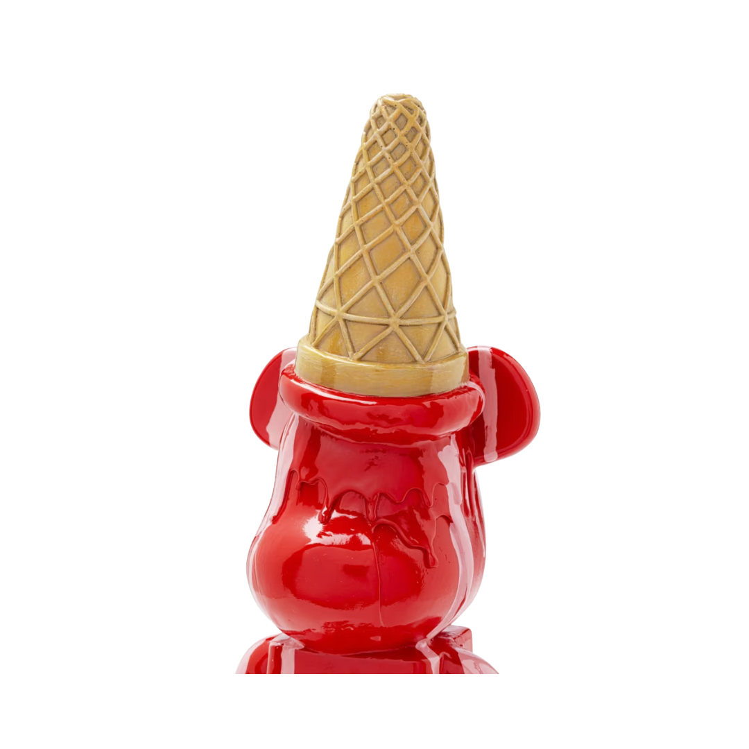 Sculpture "Gelato Bear" – Ours Glace Rouge