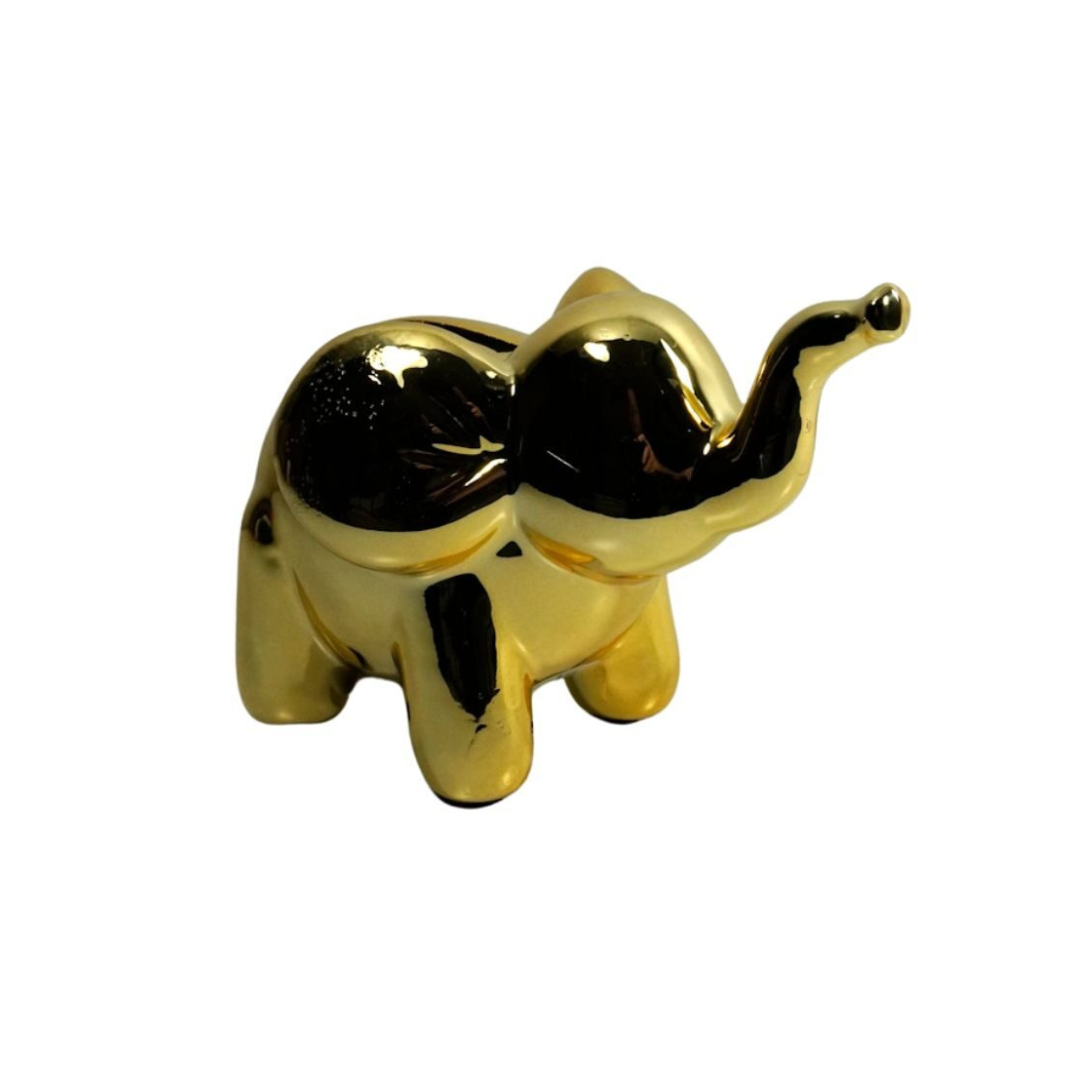 Tirelire "Éléphant Jim Doré"