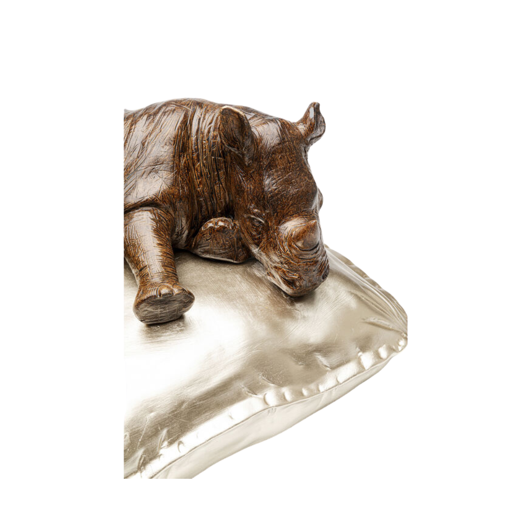 Sculpture "Sleeping Rhino"