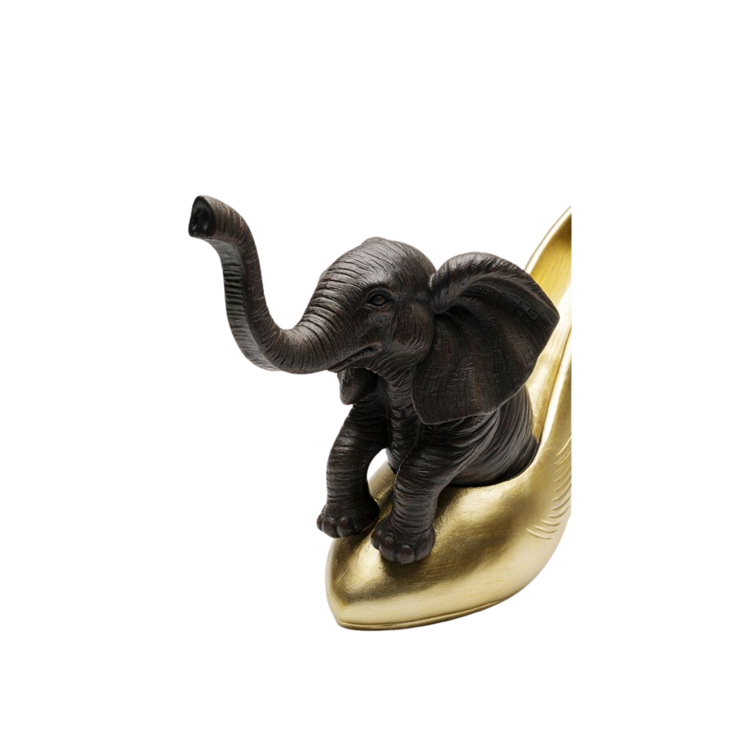 Sculpture "Éléphant Escarpin"