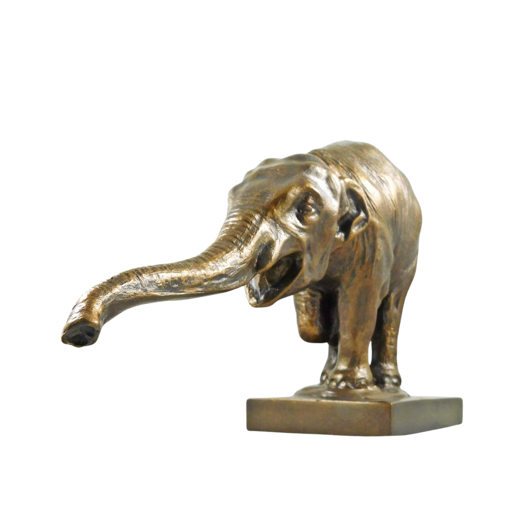 Sculpture Éléphant Suppliant