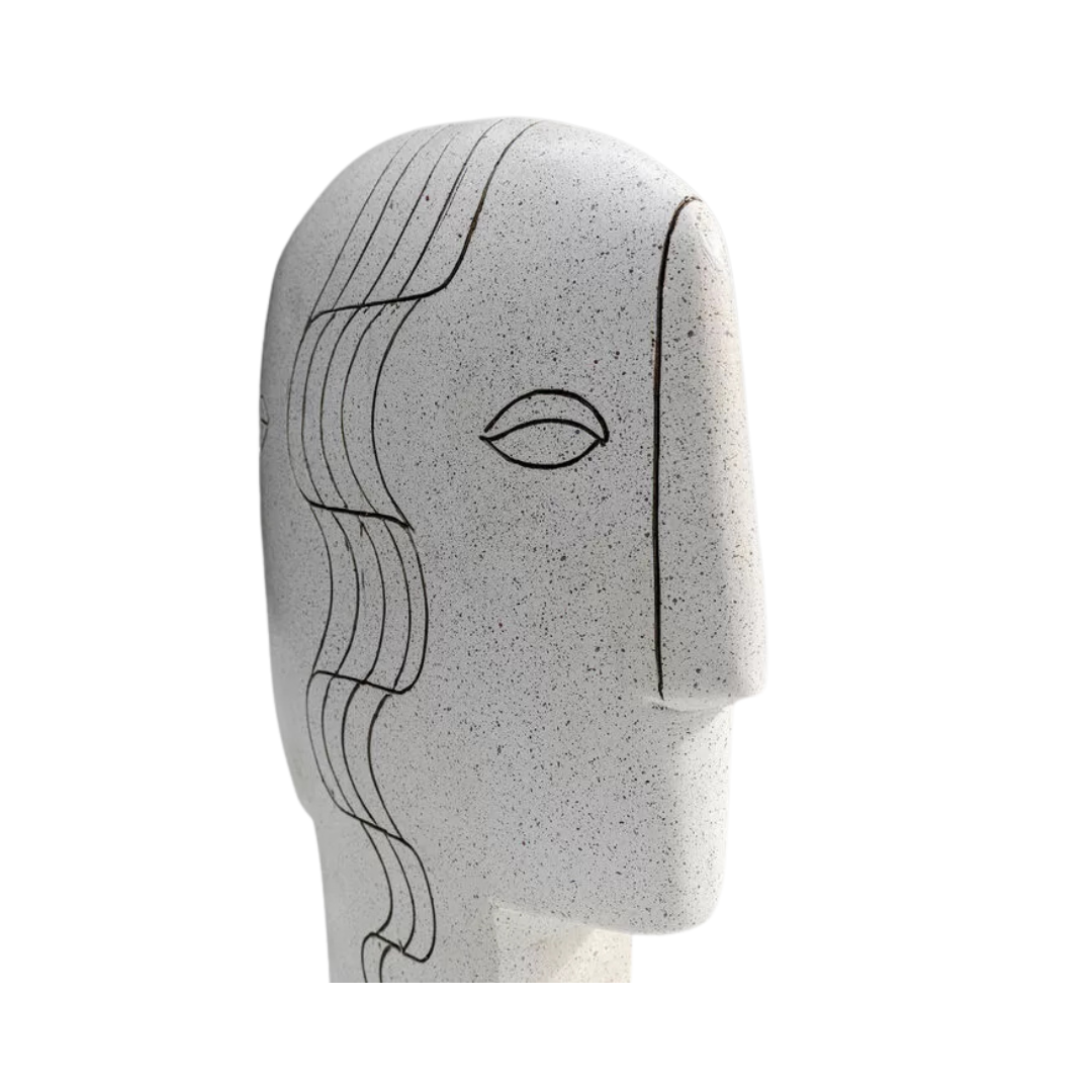 Sculpture "Symmetric Face"