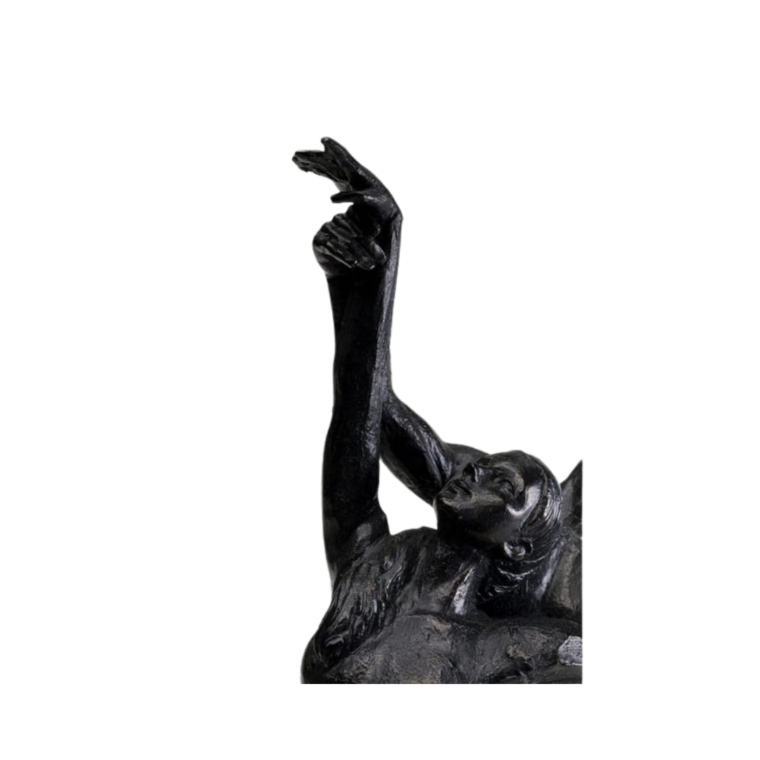 Sculpture "Couple de Danseurs en Cercle"