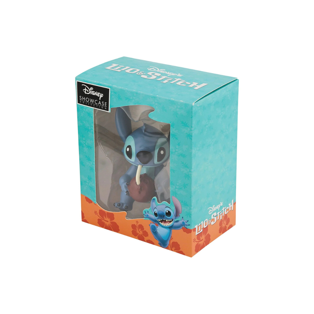 Figurine "Stitch avec une Noix de Coco"
