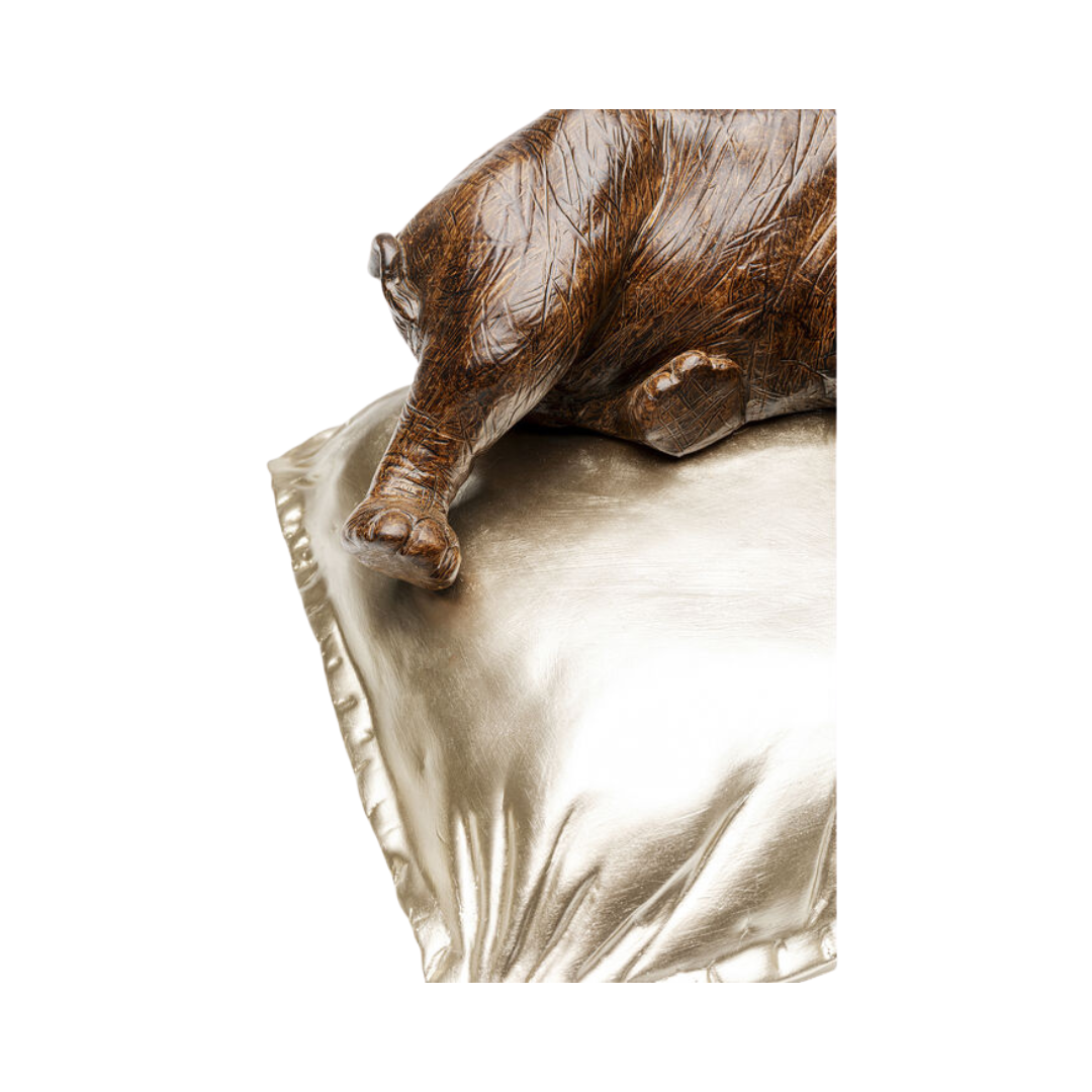 Sculpture "Sleeping Rhino"