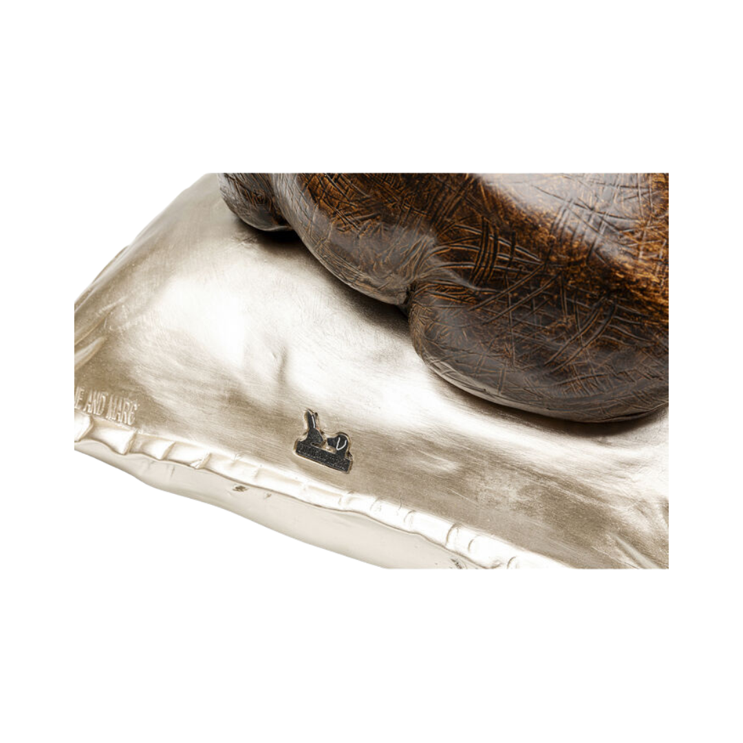 Sculpture "Sleeping Rhino"