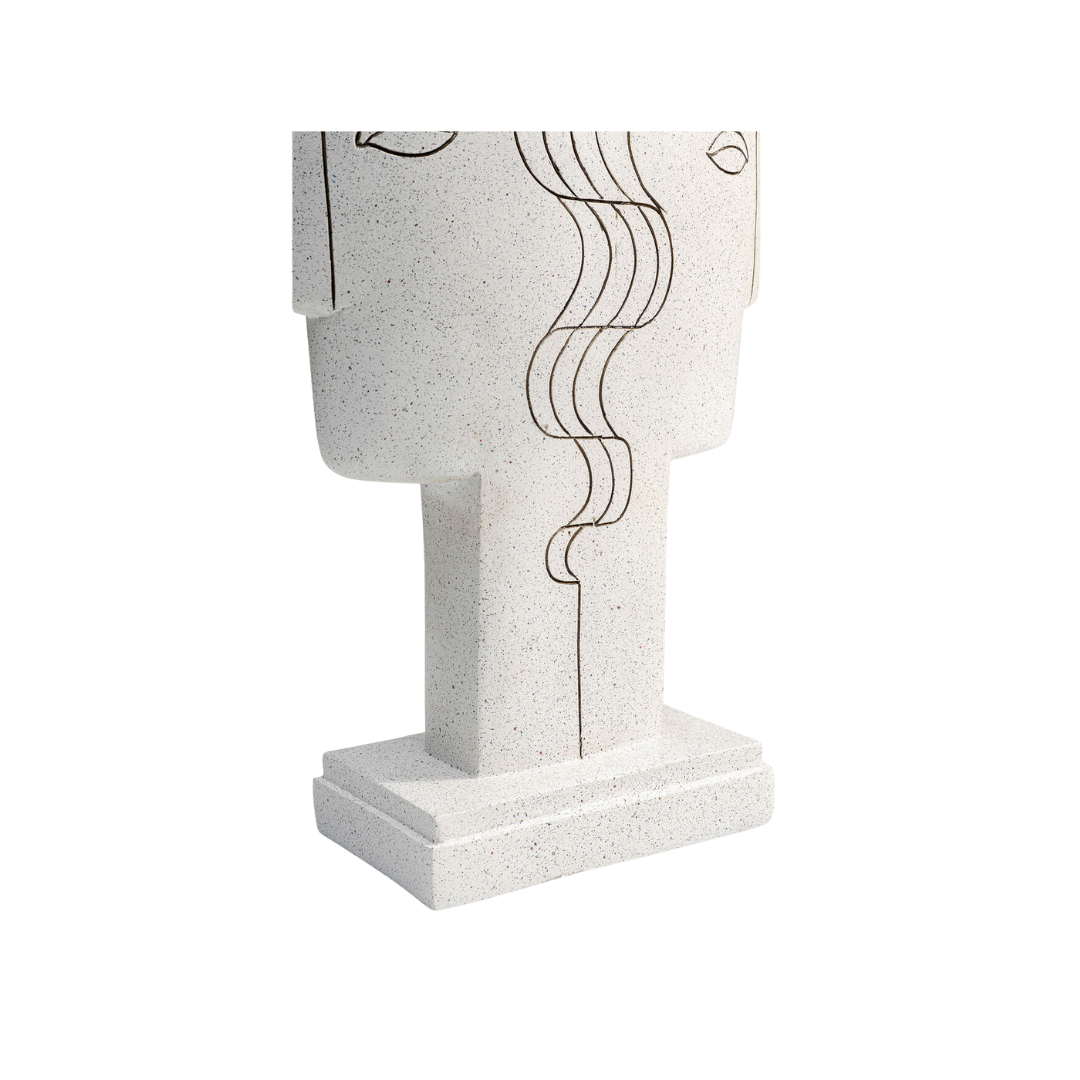 Sculpture "Symmetric Face"
