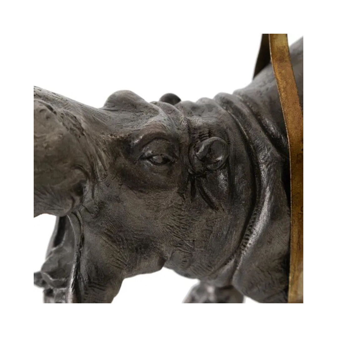 Statue "Flying Hippo"