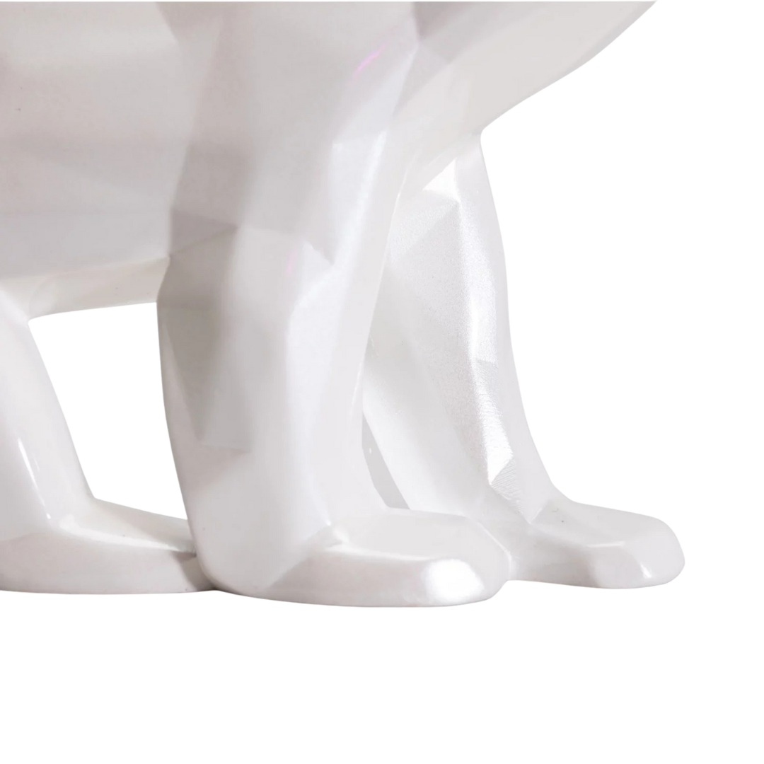 Sculpture “Ours Pompon Pearly”