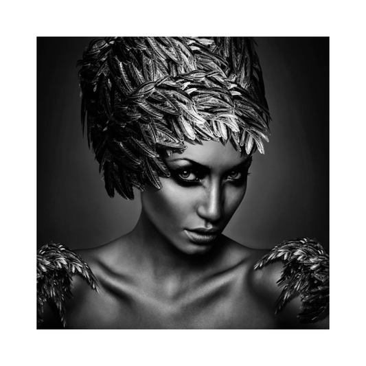 Tableau "Beauté à plumes"