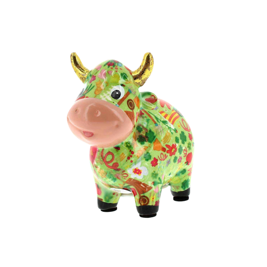 Tirelire "Vache Charlie Green Garden"