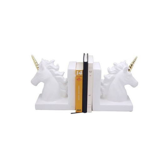 Serre-livres "Licorne Dorée"
