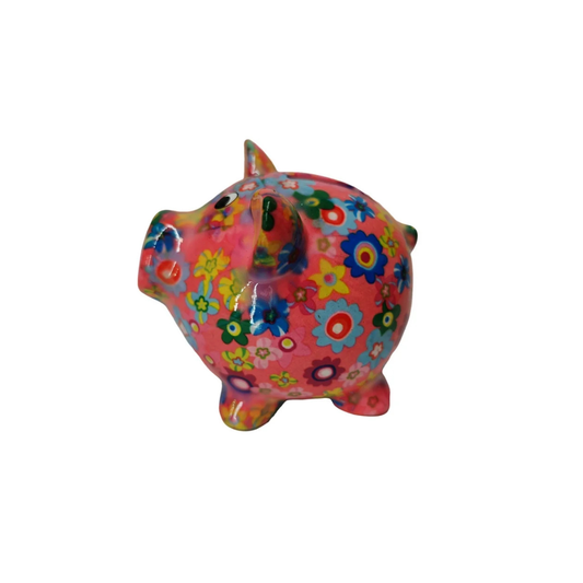 Tirelire "Rosie le Cochon Flower Pink"