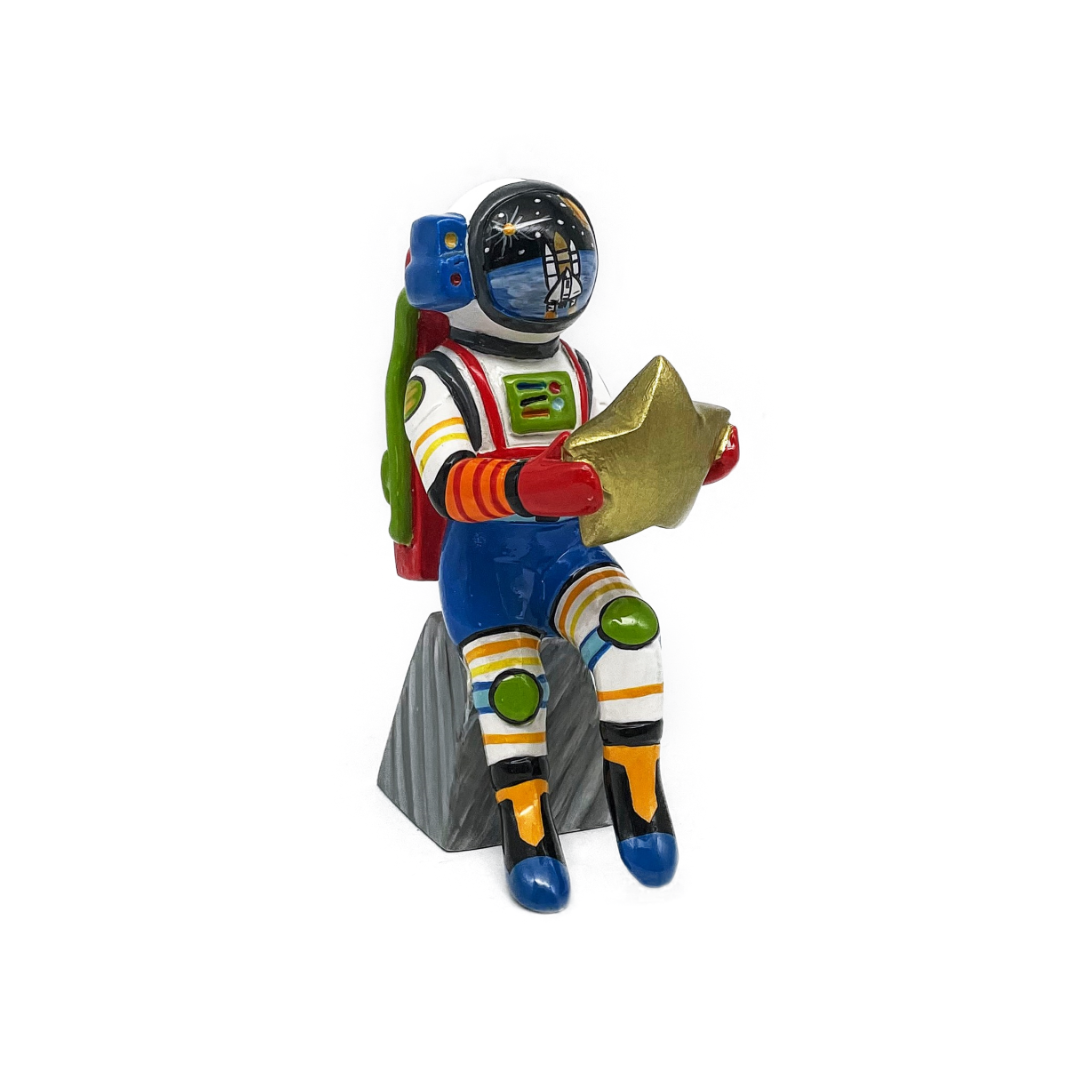 Sculpture “Star Catcher” – Bleu