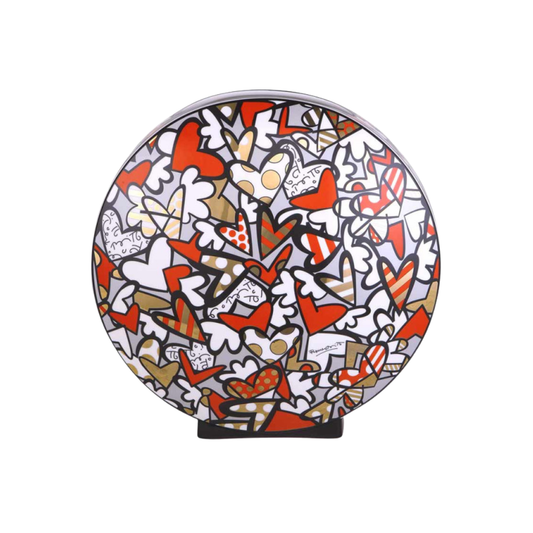 Vase "Golden All We Need Is Love"