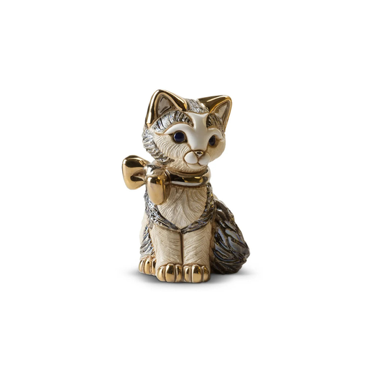 Figurine “Kitten with Ribbon”