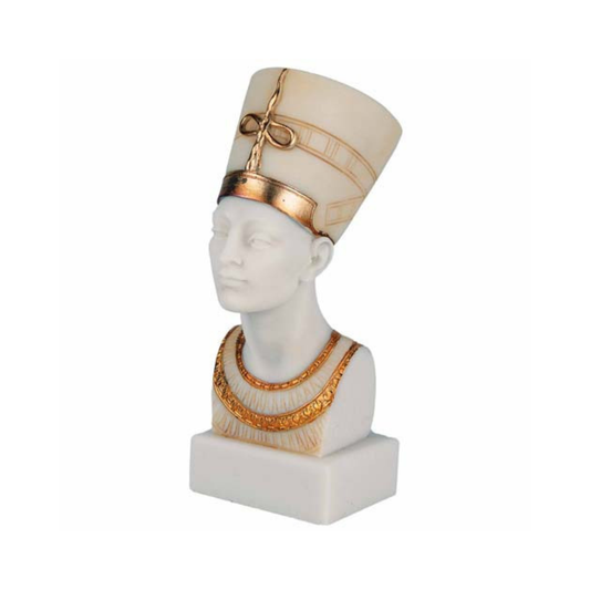 Buste de Néfertiti – Sculpture en albâtre