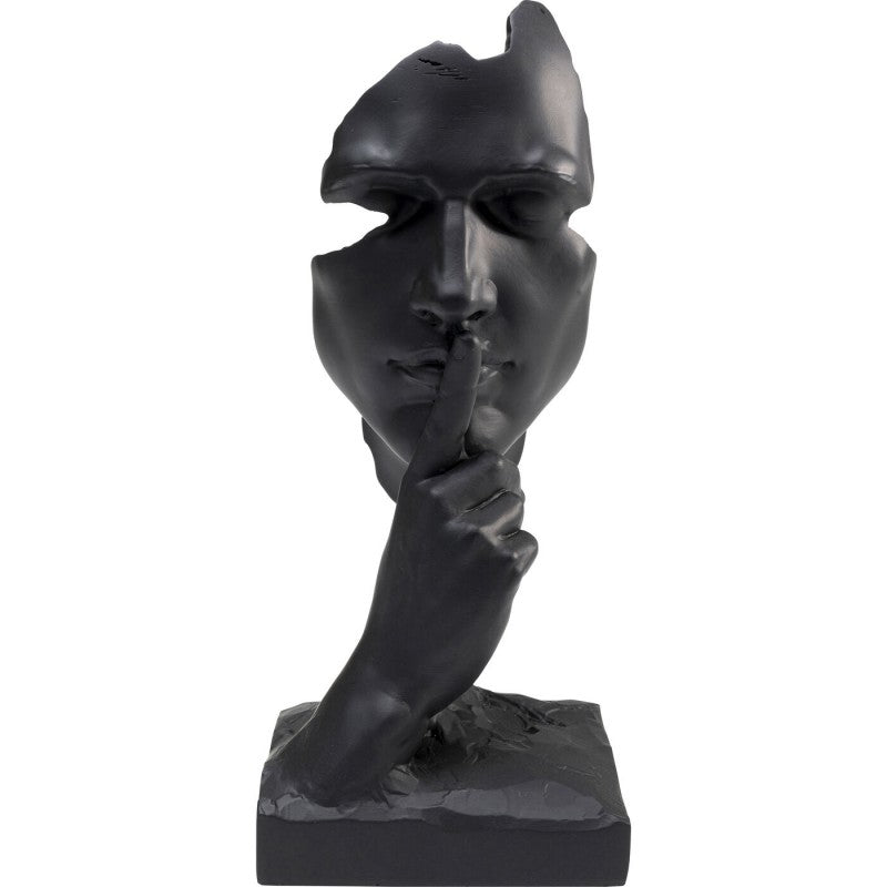 Déco Visage Main Noir