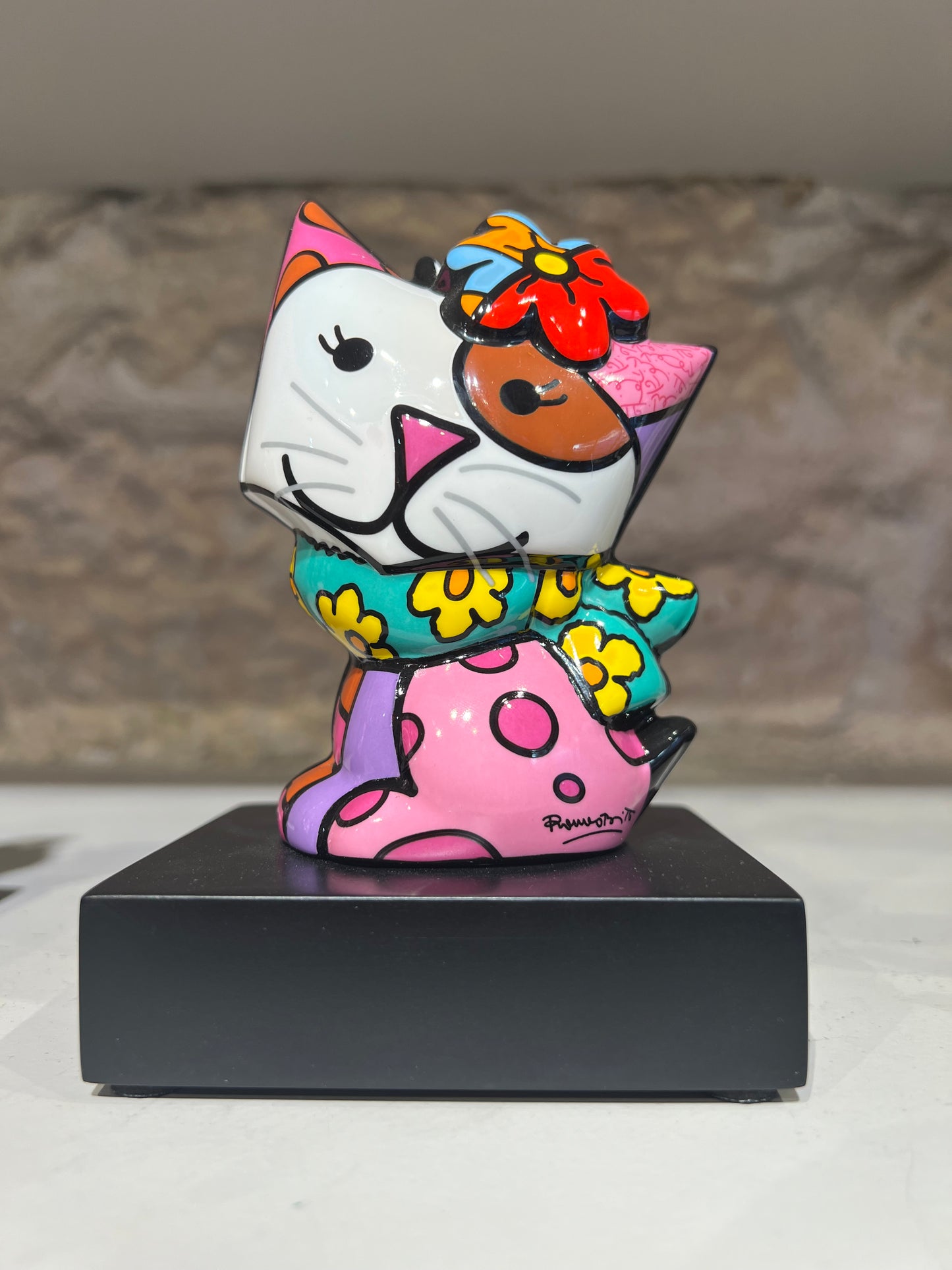 Figurine Flowing 14cm Romero Britto