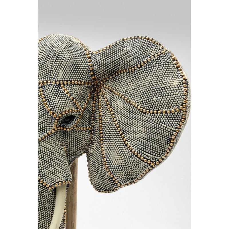 Tête Éléphant Perle