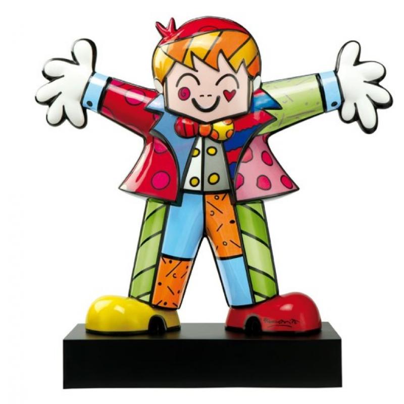 Figurine Clown Hug Too de Britto