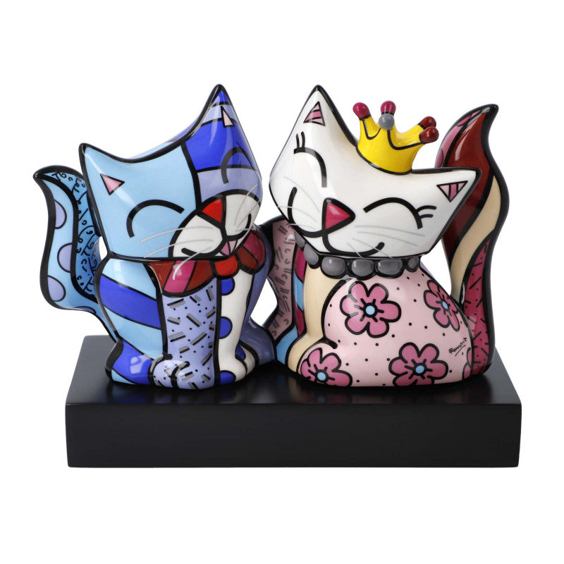Figurine Chats Soul Mates Romero Britto