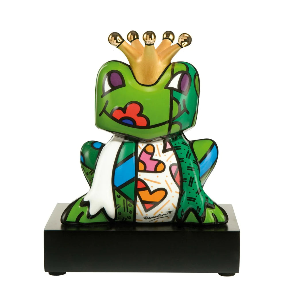 Figurine Grenouille « Prince » Romero Britto