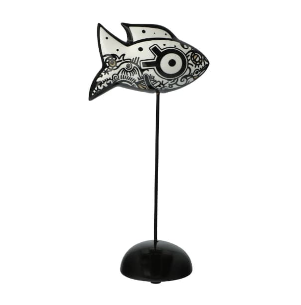 Figurine Poisson « Black & White » Billy The Artist